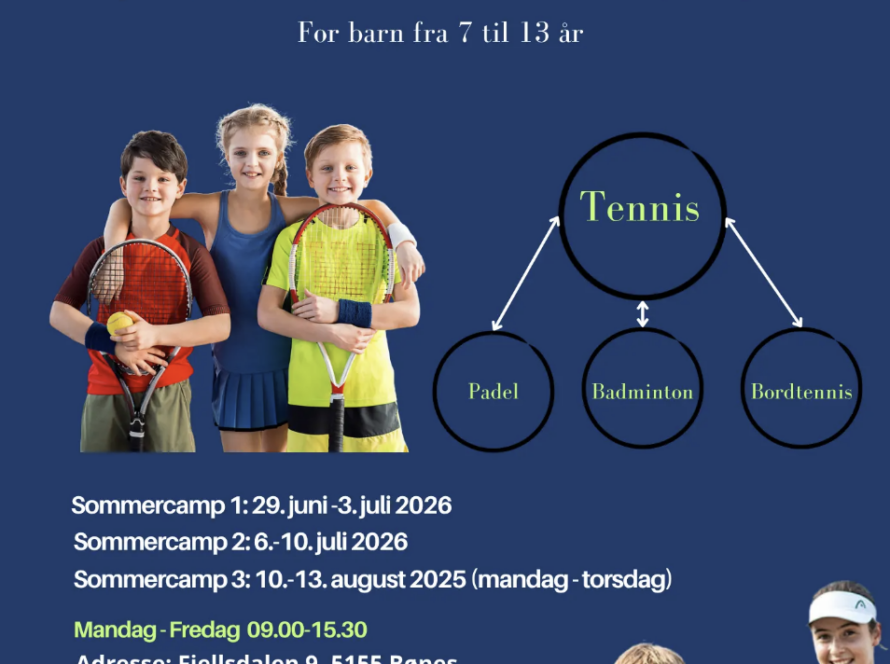 Sommercamp for juniorer 2026