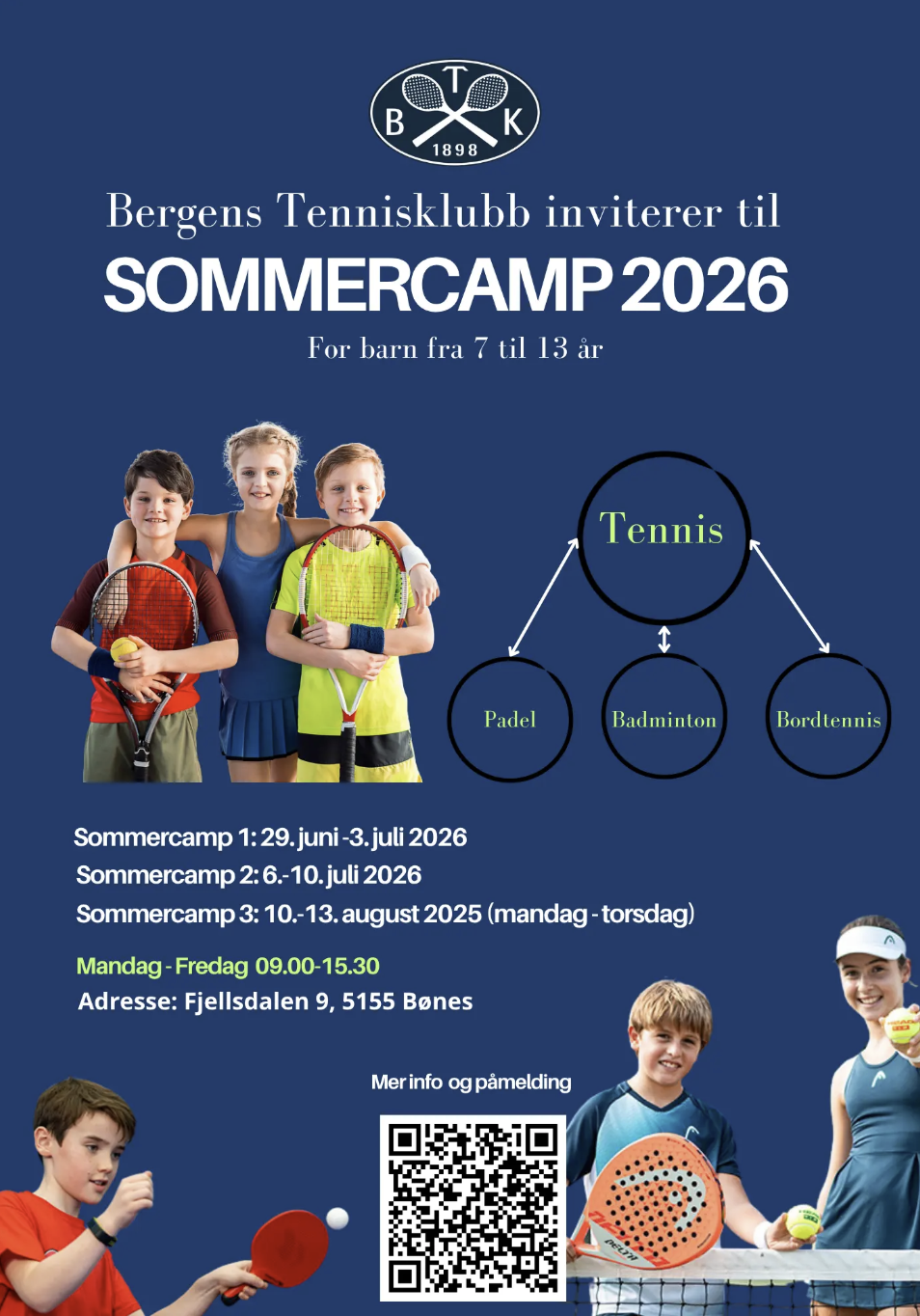Sommercamp for juniorer 2026